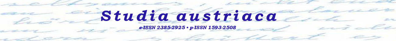 Studia austriaca - ISSN 1593-2508
