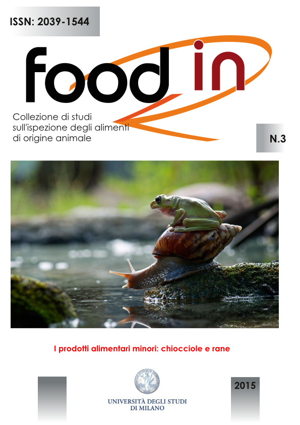 					Visualizza V. 1 N. 3 (2015): I prodotti alimentari minori: chiocciole e rane
				