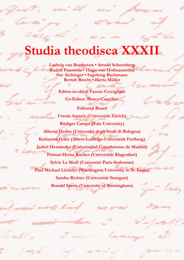 					View Vol. 32 (2025): Studia theodisca XXXII (2025)
				