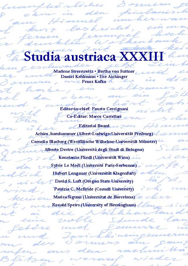 					Visualizza V. 33 (2025): Studia austriaca XXXIII (2025)
				