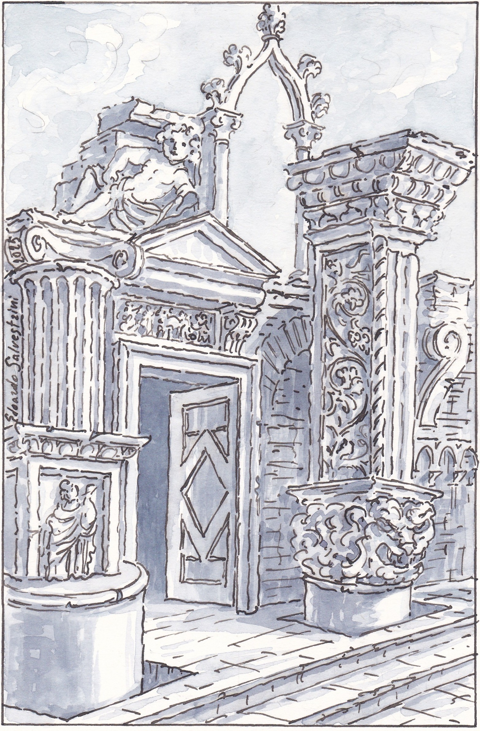 Edoardo Salvestrini, Architetture come metafora (2025)