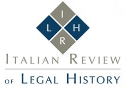 Logo Italian Review of Legal History