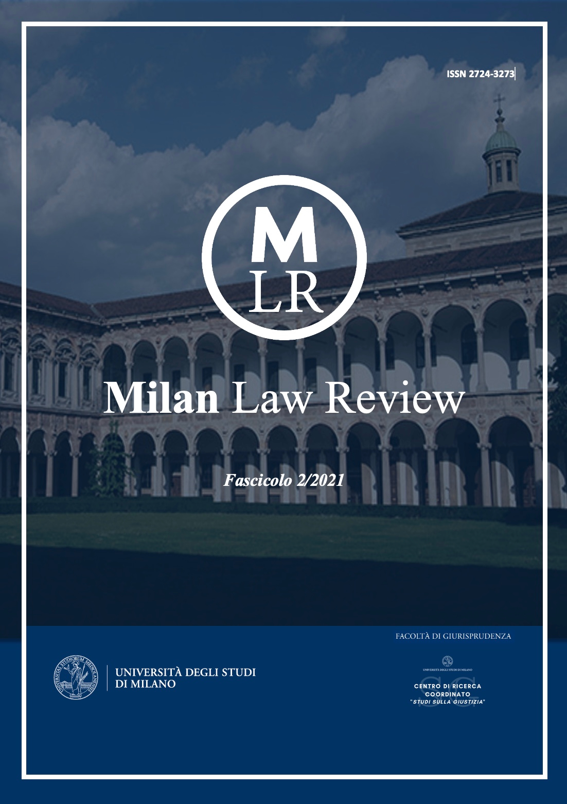					Visualizza V. 2 N. 2 (2021): Milan Law Review
				