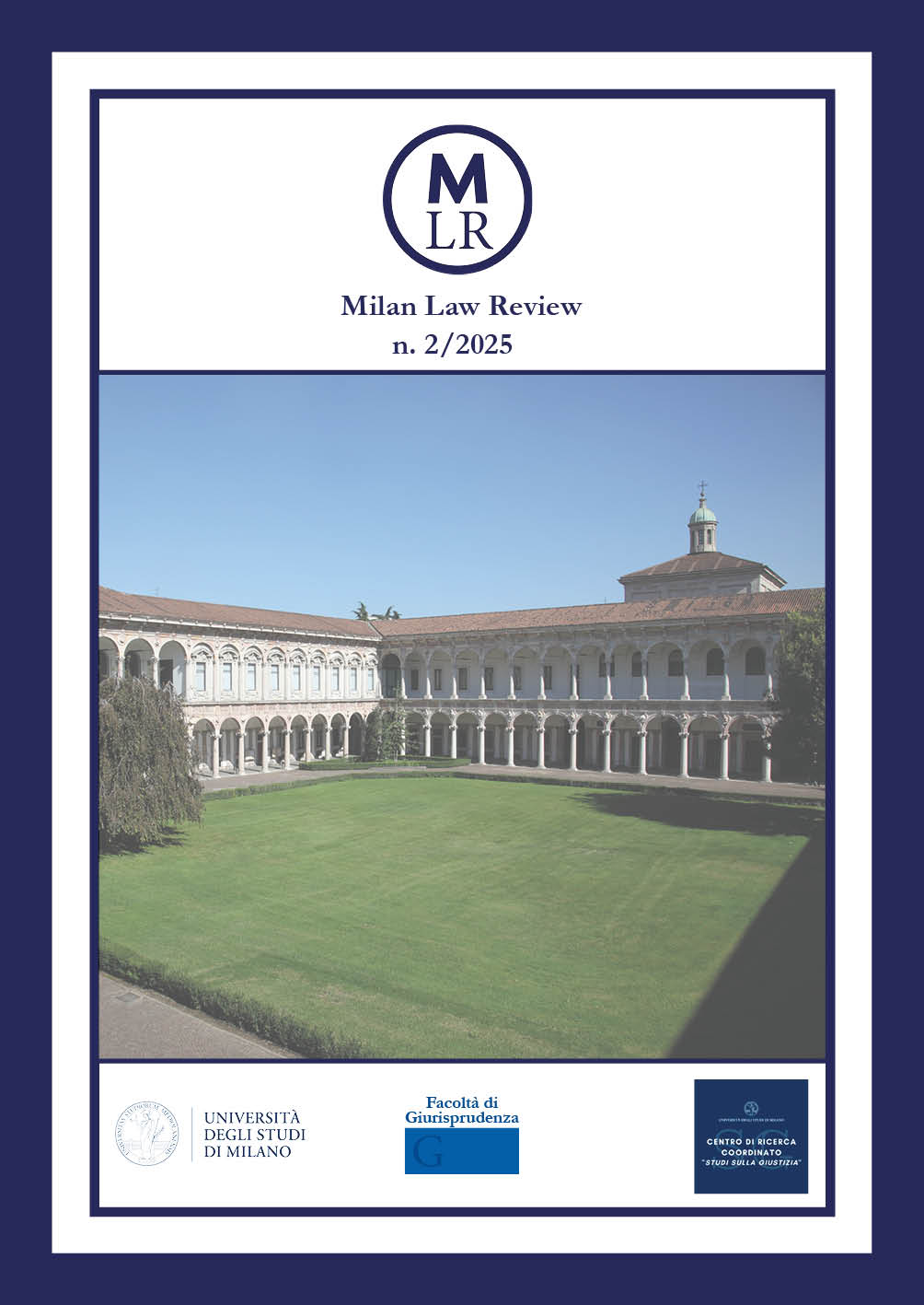 					Visualizza V. 6 N. 2 (2025): Milan Law Review
				
