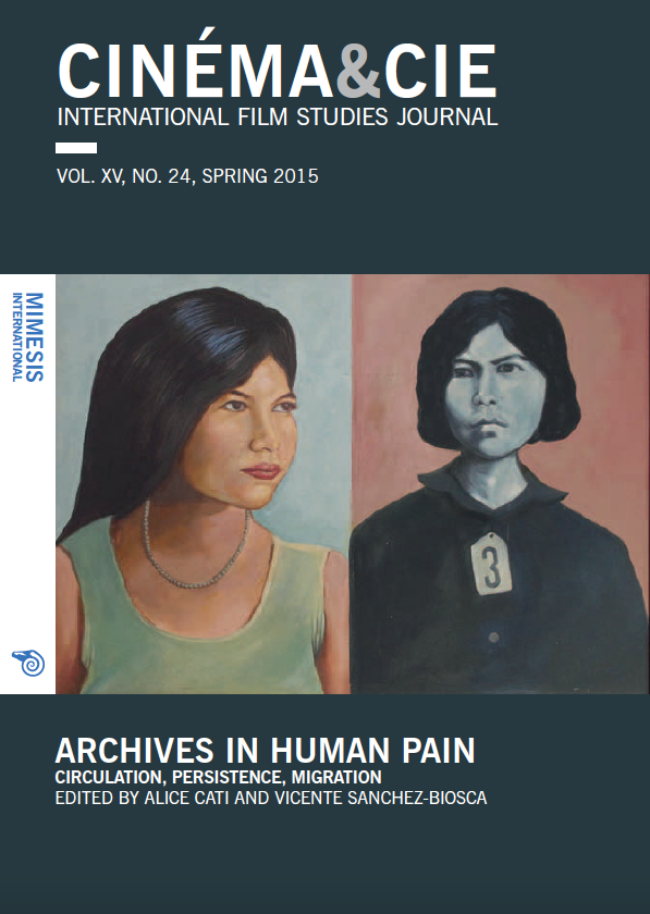 					View Vol. 15 No. 24 (2015): Archives in Human Pain. Circulation, Persistence, Migration
				