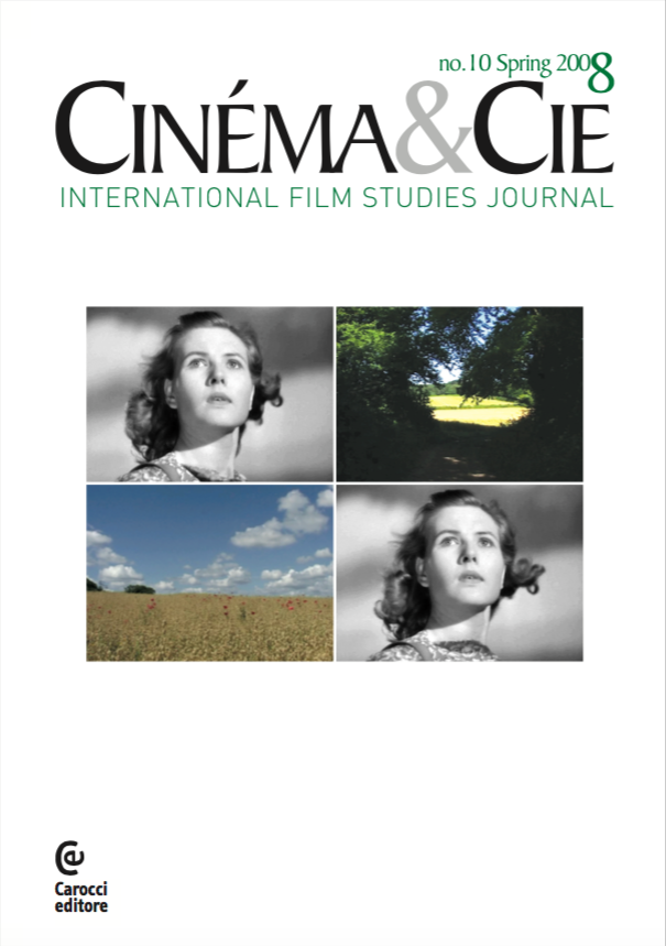 					View Vol. 8 No. 10 (2008): Cinéma et art contemporain II/Cinema and Contemporary Visual Arts II
				